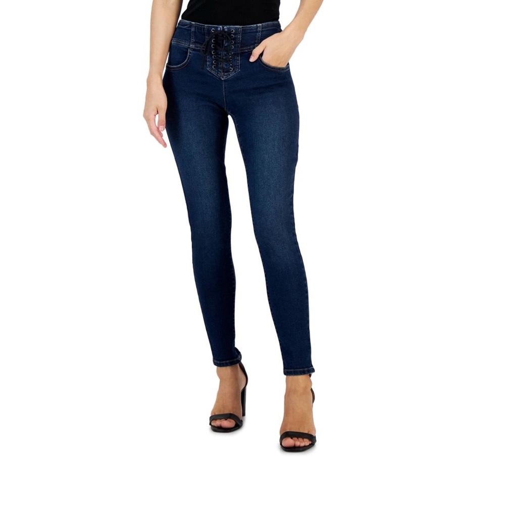 INC Lace-up Skinny Jeans